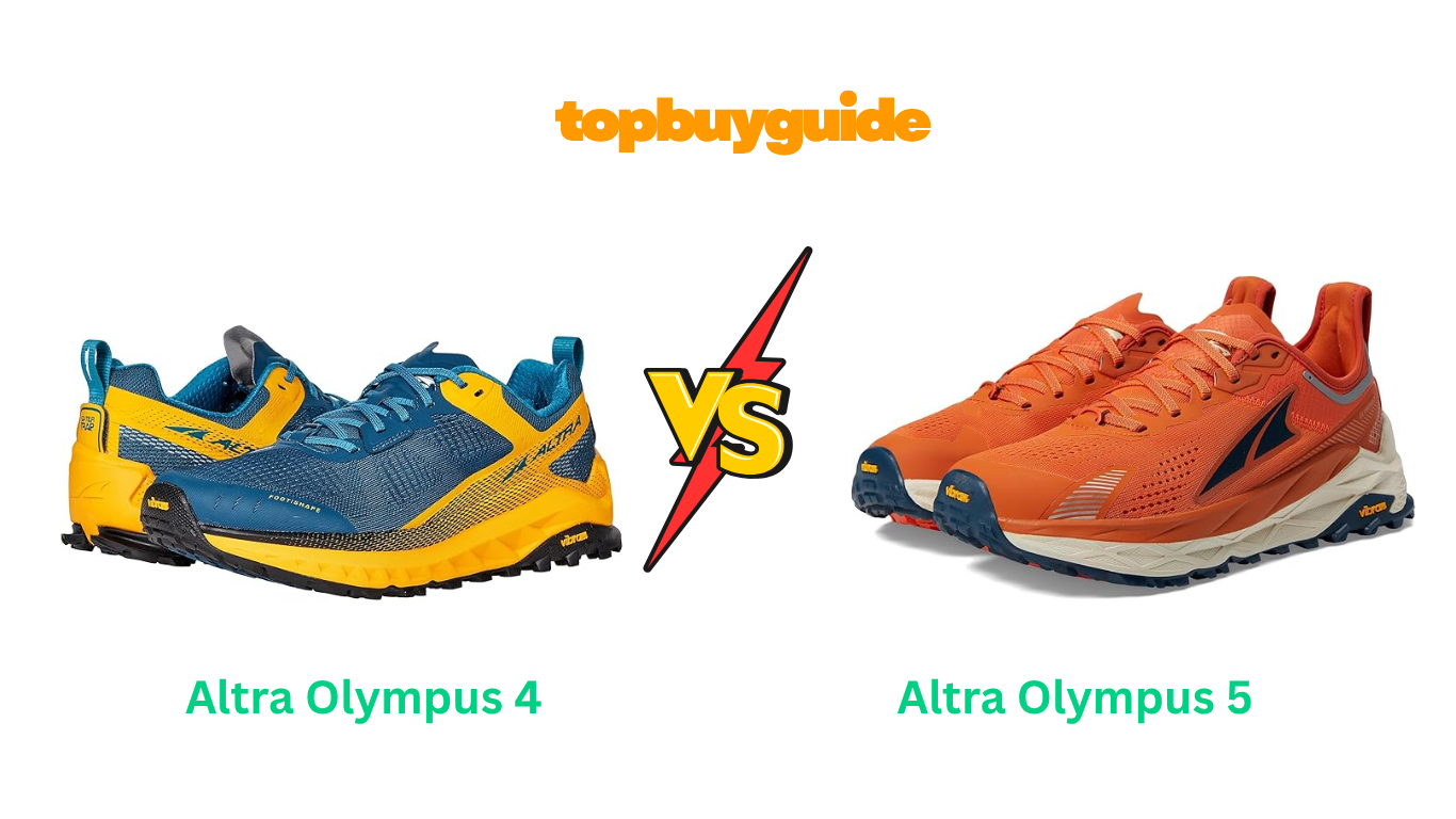 Altra Olympus 4 vs 5