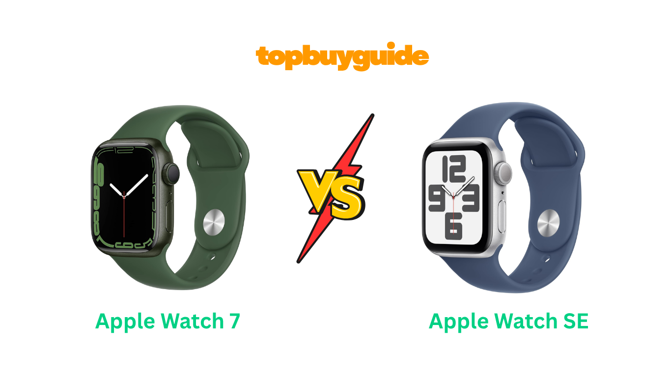 Apple Watch Series 7 vs SE