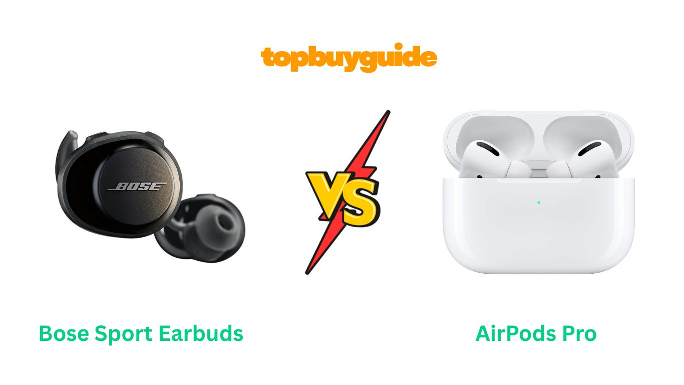 Bose Sport Earbuds vs AirPods Pro
