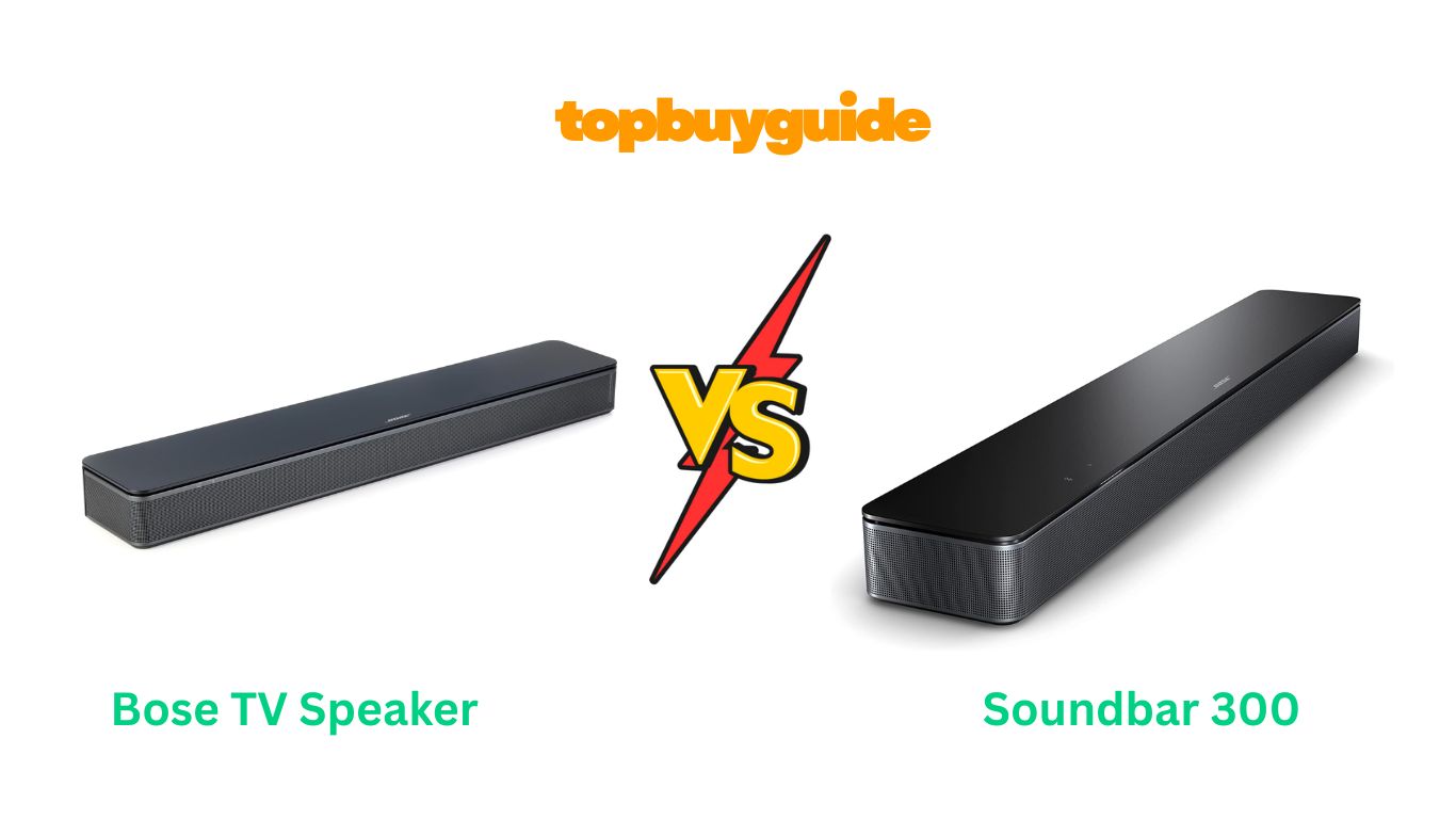 Bose TV Speaker vs Soundbar 300