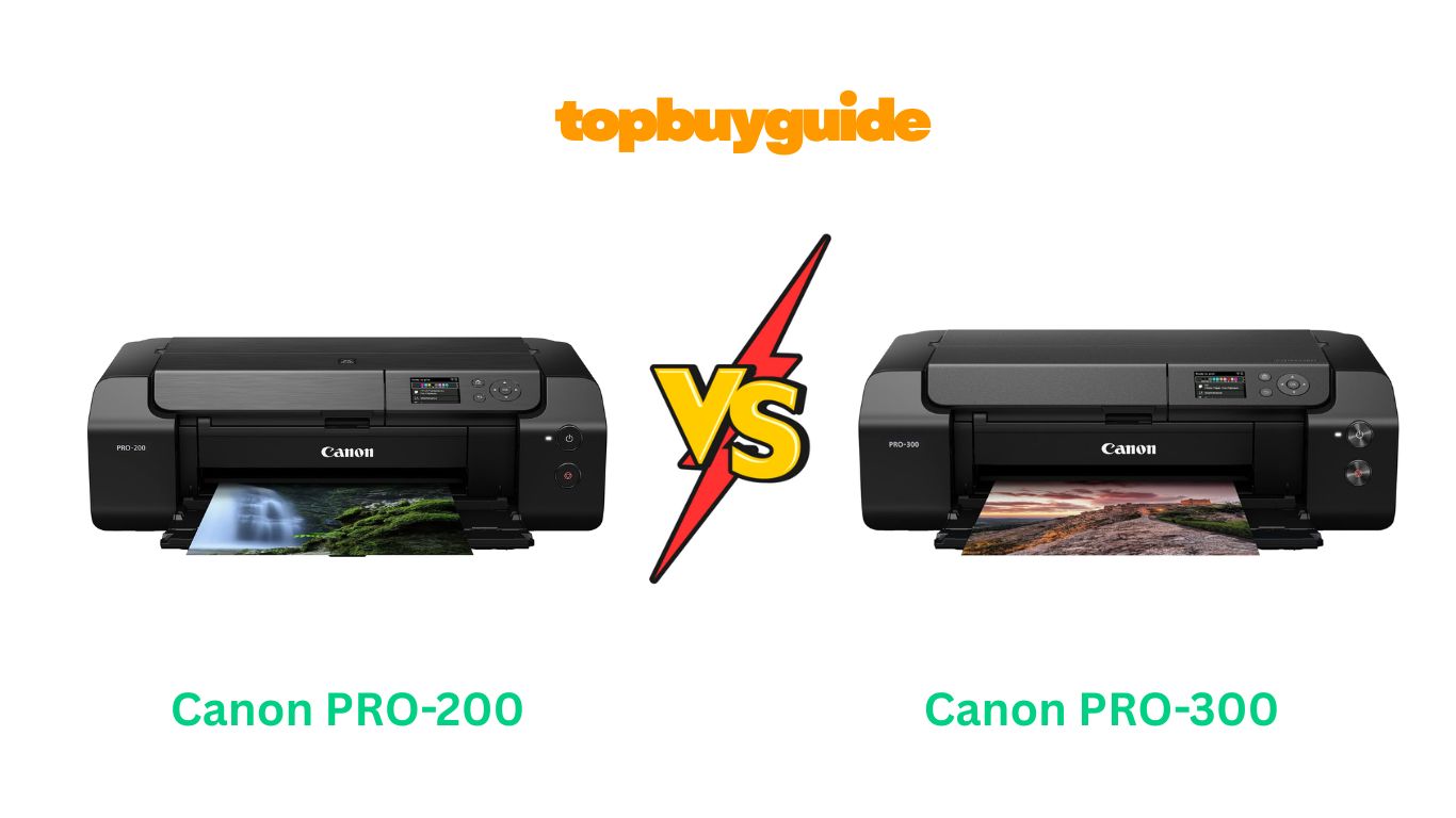 Canon PRO-200 vs PRO-300