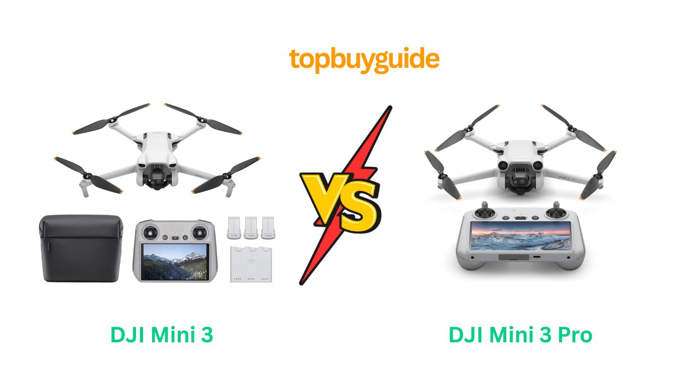DJI Mini 3 vs Mini 3 Pro