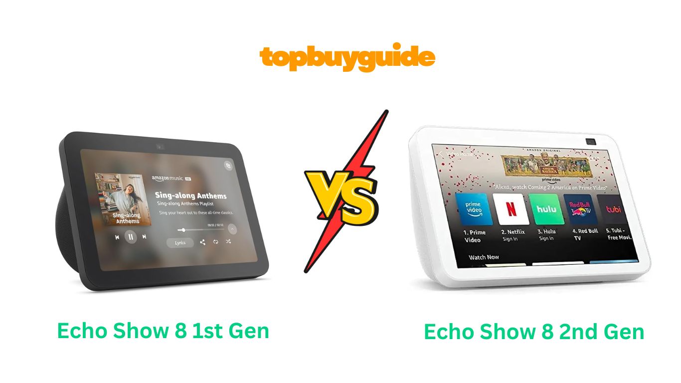 Echo Show 8 1st Gen vs 2nd Gen