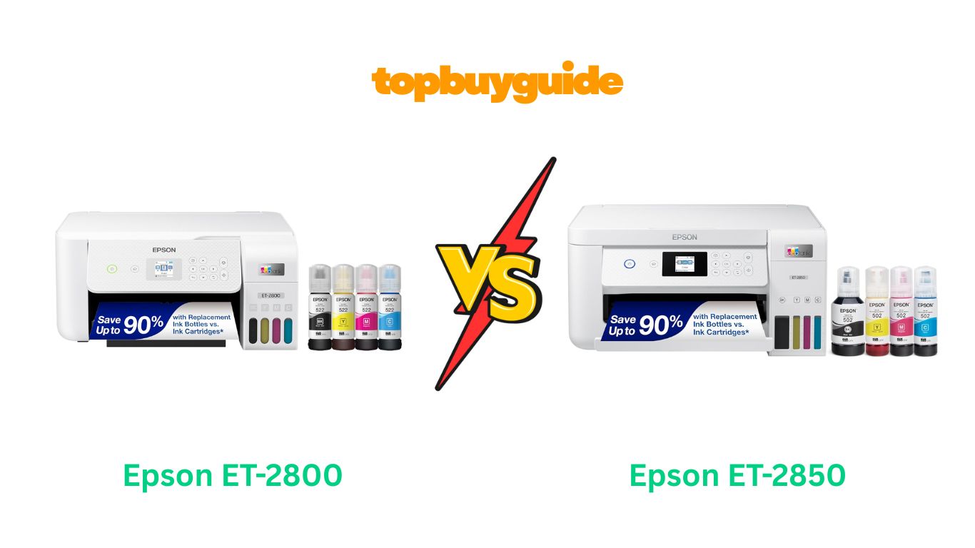 Epson ET-2800 vs ET-2850