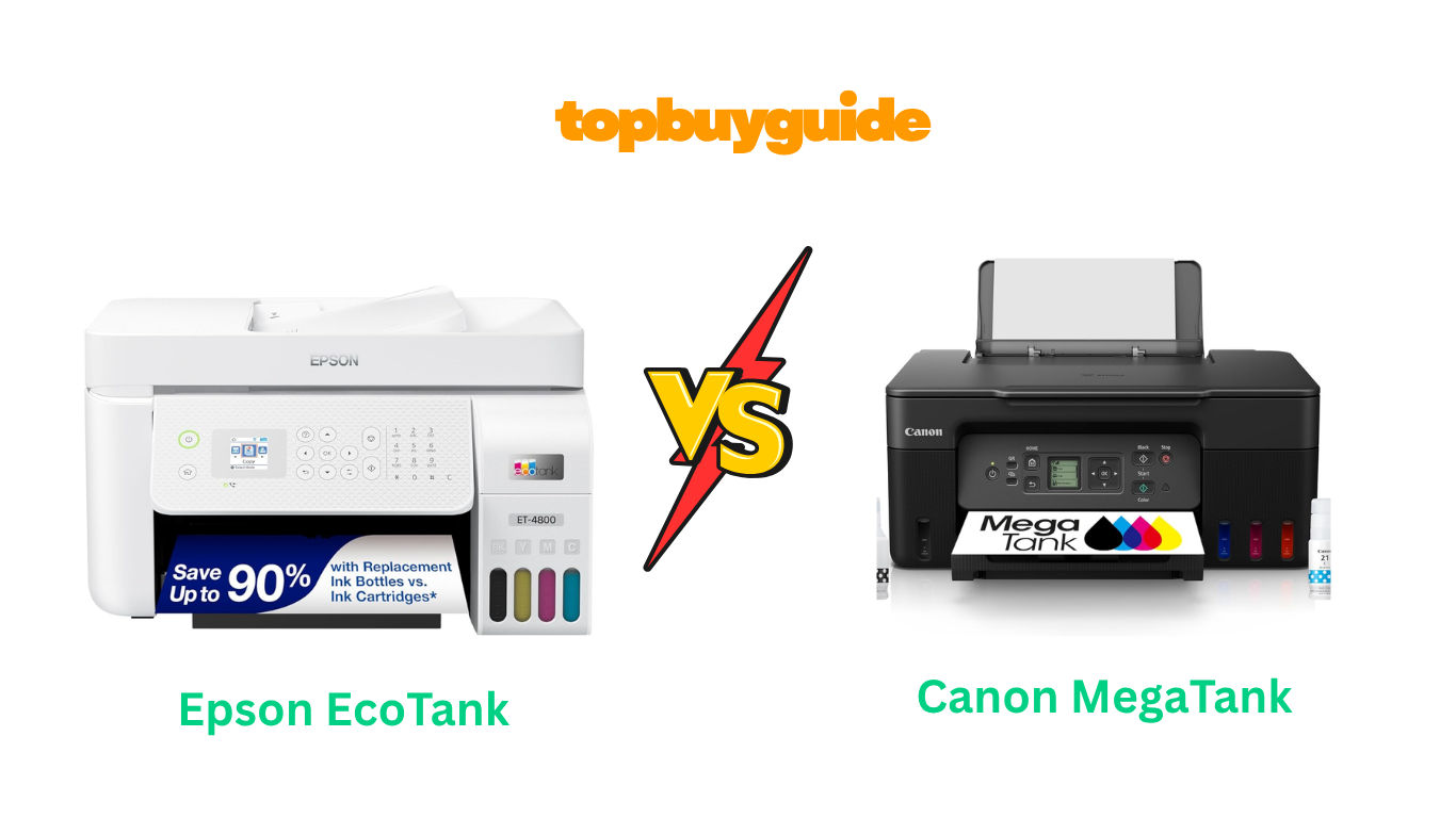 Epson EcoTank vs Canon MegaTank