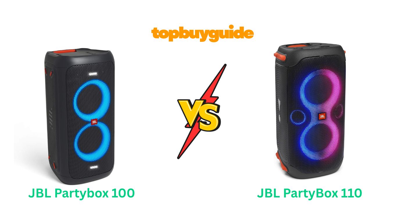 JBL PartyBox 100 vs 110