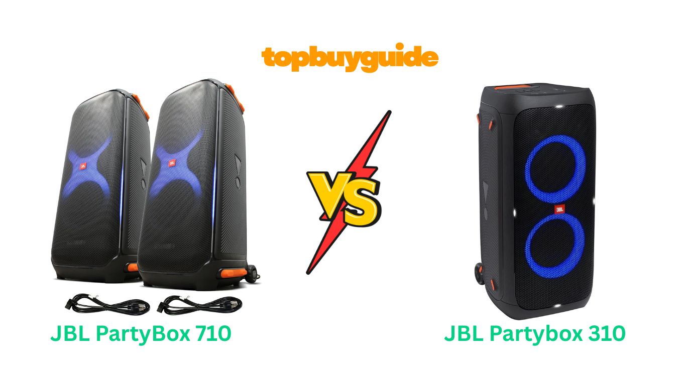 JBL PartyBox 710 vs 310