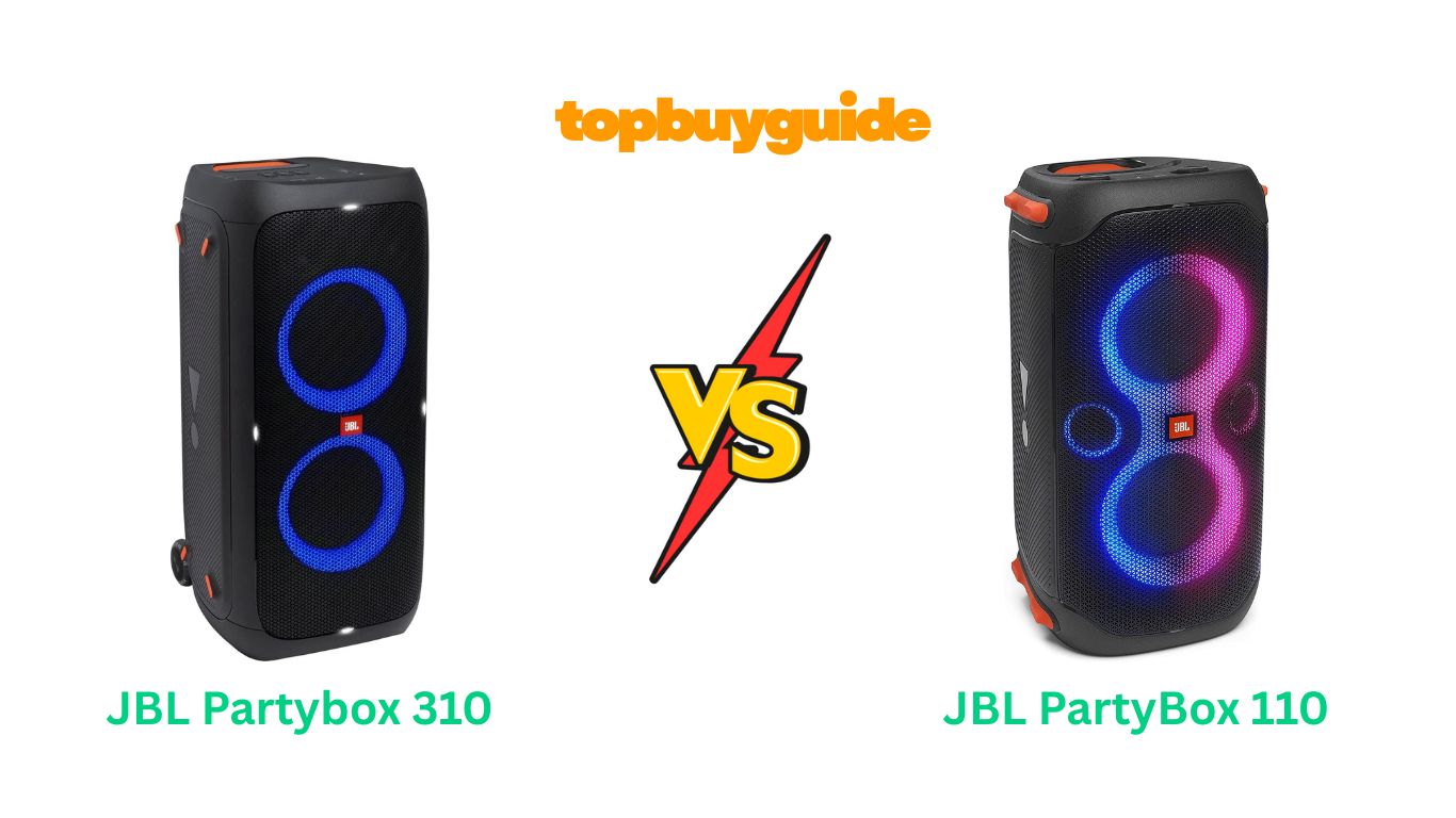 JBL Partybox 310 vs 110