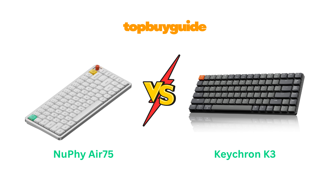 NuPhy Air75 vs Keychron K3