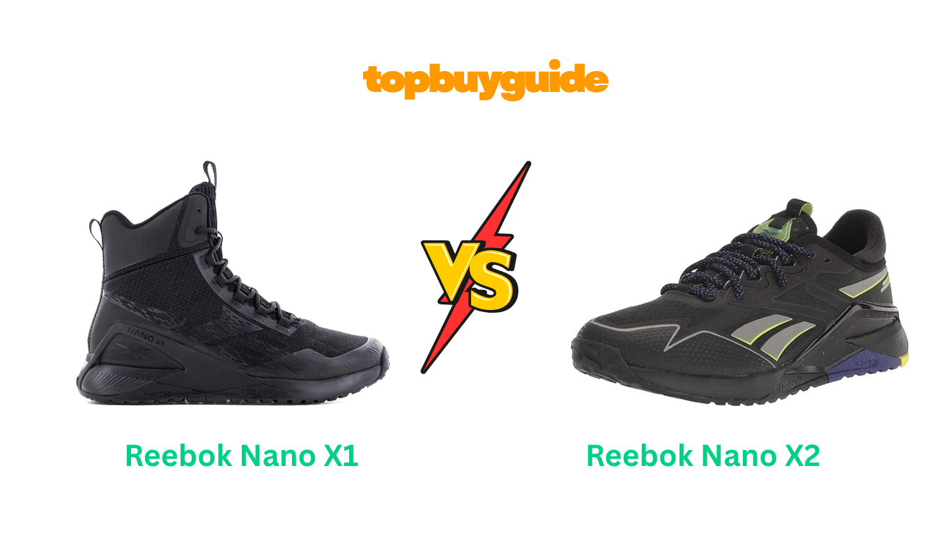 Reebok Nano X1 vs X2