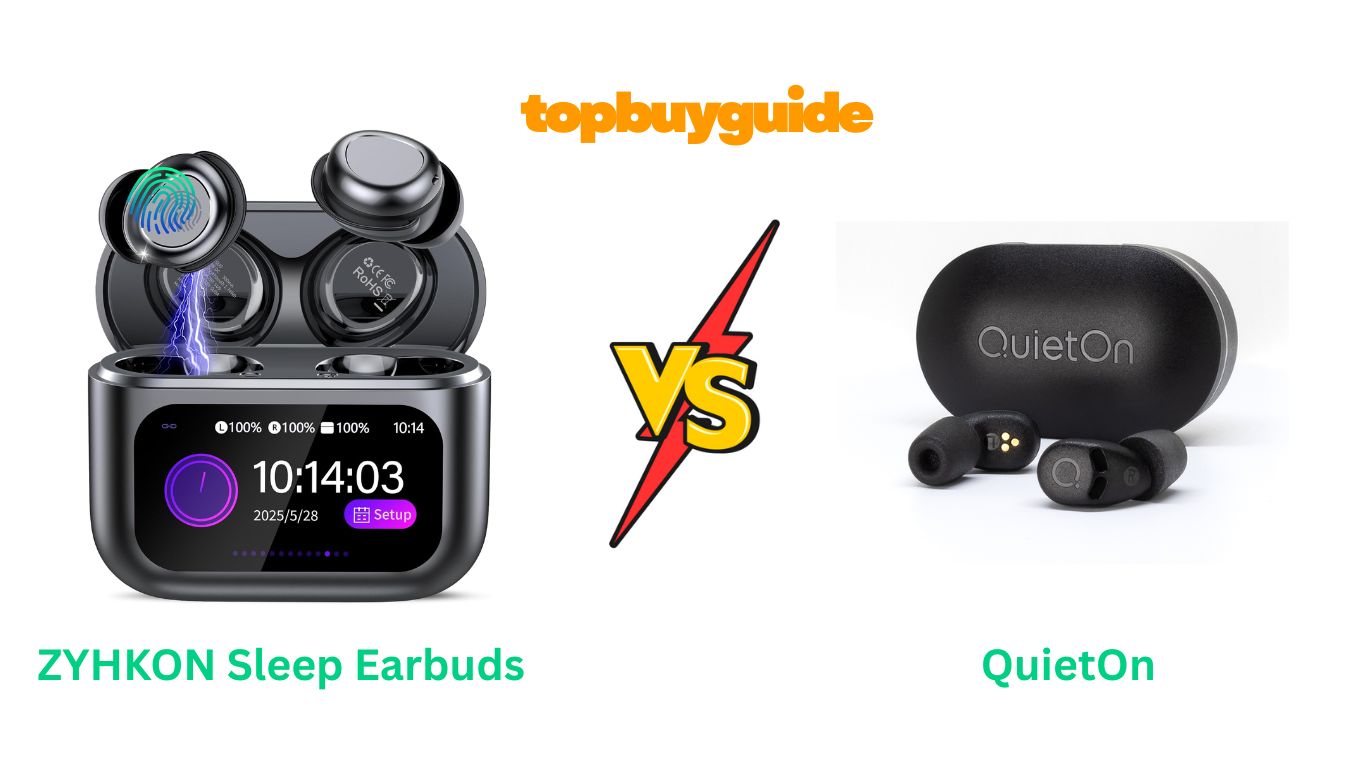 ZYHKON Sleep Earbuds vs. QuietOn