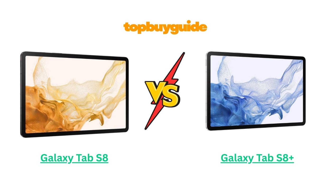 Galaxy Tab S8 vs S8+
