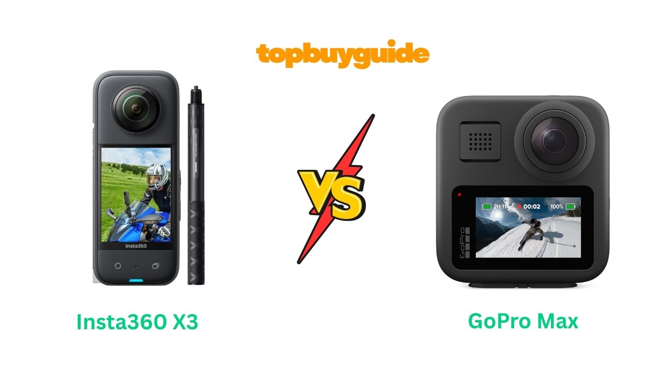 Insta360 X3 vs GoPro Max