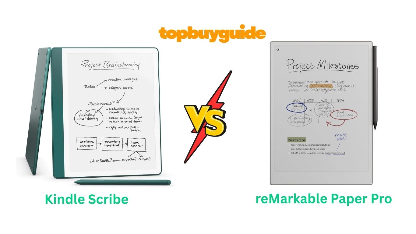 Kindle Scribe vs reMarkable Paper Pro