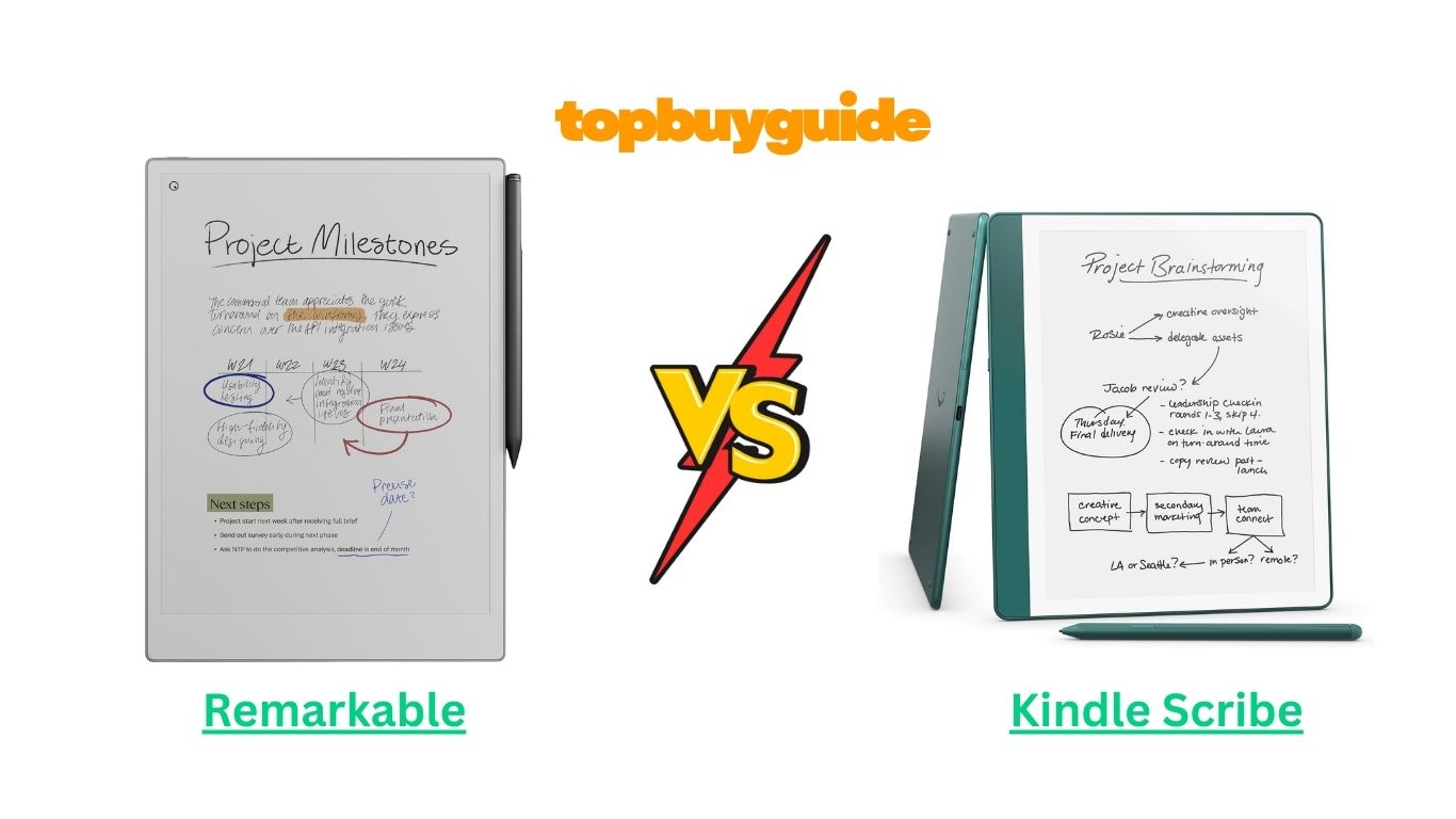 Remarkable vs Kindle Scribe