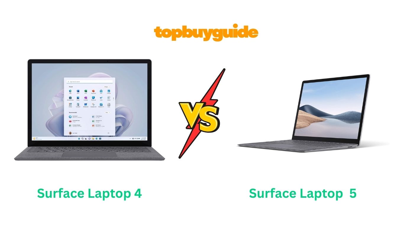 Surface Laptop 4 vs 5