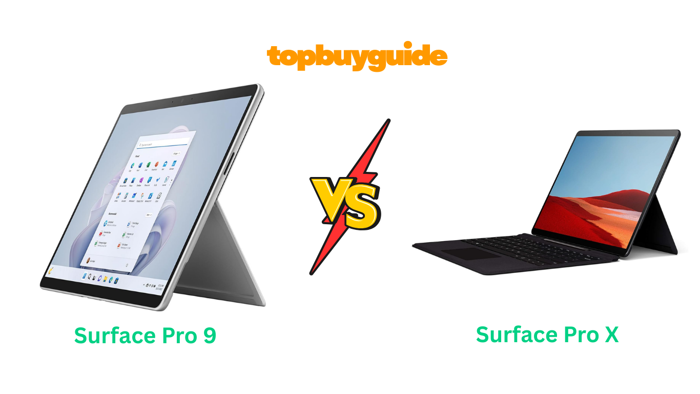 Surface Pro 9 vs Surface Pro X
