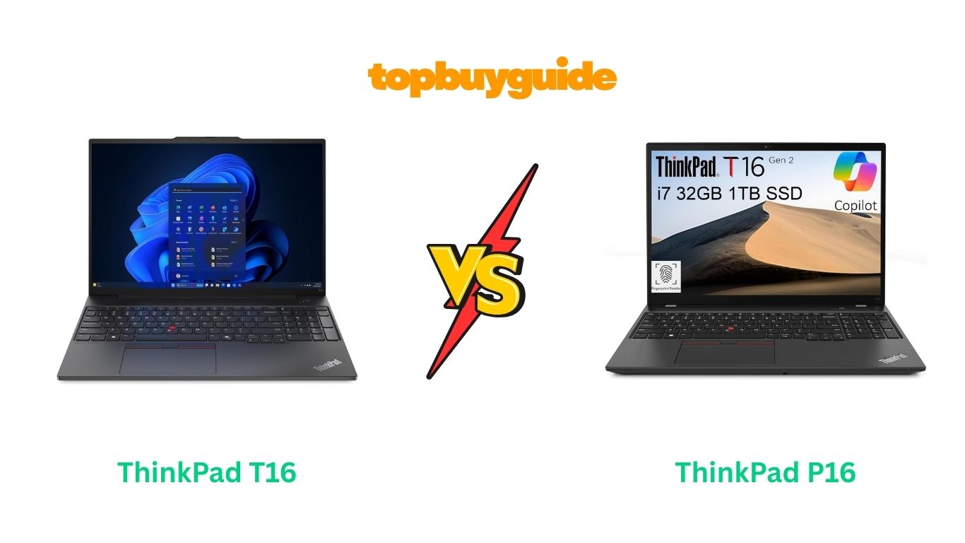 ThinkPad T16  vs P16
